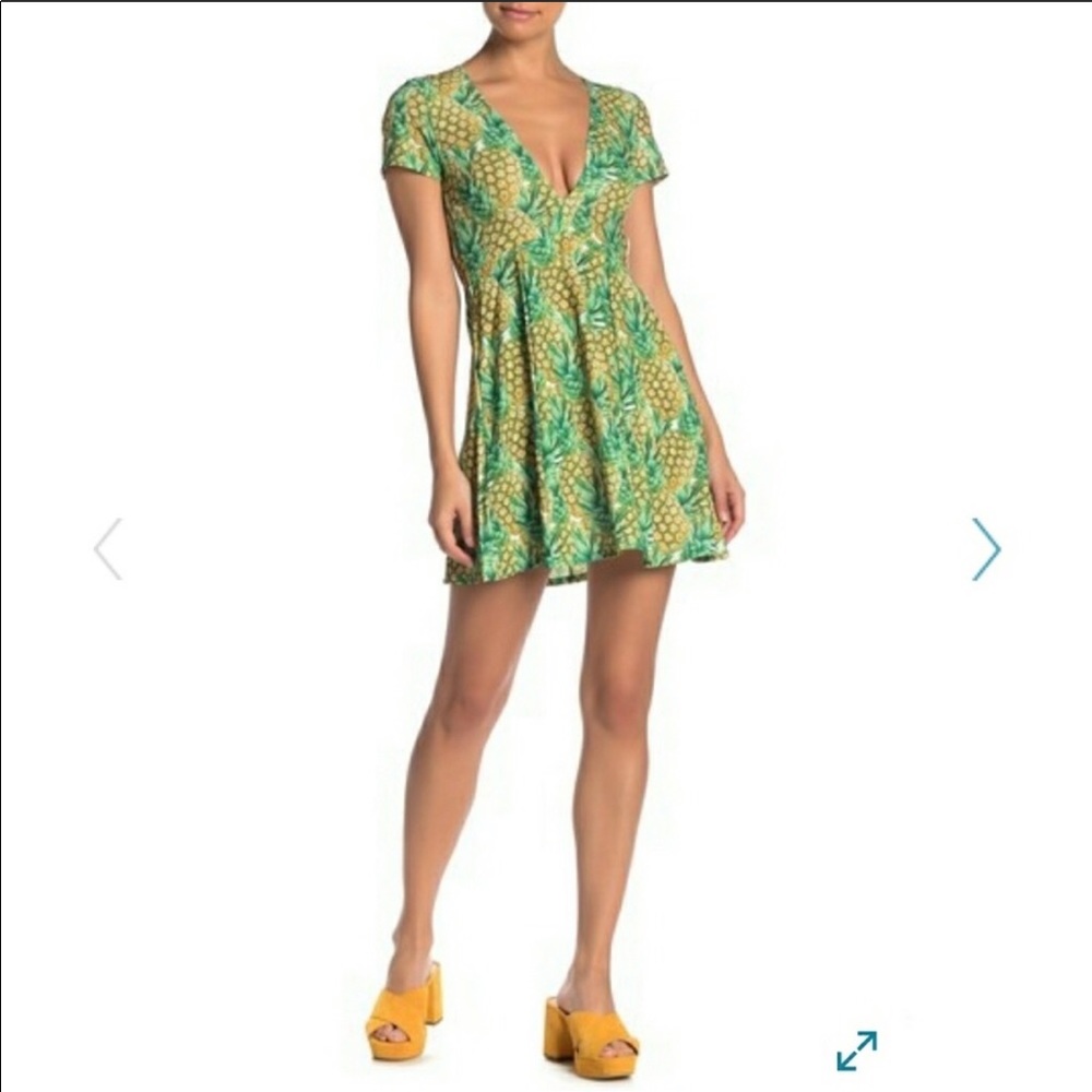Show Me Your Mumu Pineapple Dress